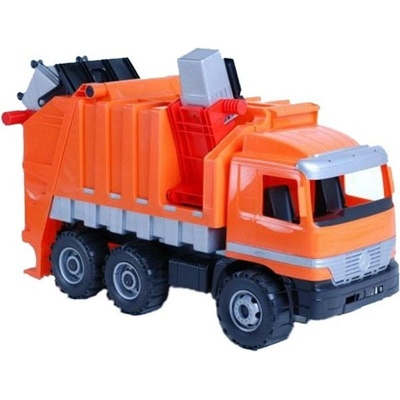 Lena Popelářské auto 2 osé Oranžové 2166