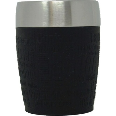 Emsa Travel Cup Cestovný termohrnček ušľachtilá oceľ čierná 200 ml