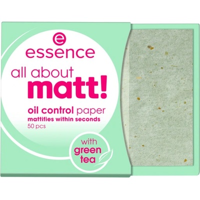 Essence papírky proti mastnotě All About Matt! Oil Control Paper 50 ks