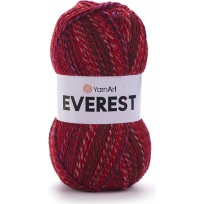 Yarn Art příze Everest 7036 variace červené