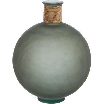 Bizzotto ДЕКОРАТИВНА ВАЗА rotang 47cm ТЪМНО ЗЕЛЕНА (0202802)