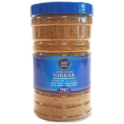 HEERA Hnědý Cukr AMRITSARI SAKKAR 1KG