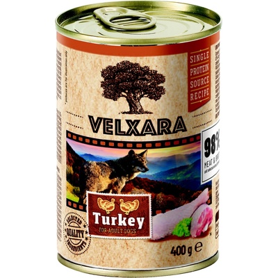 Velxara Paté Dog Adult Turkey 400 g