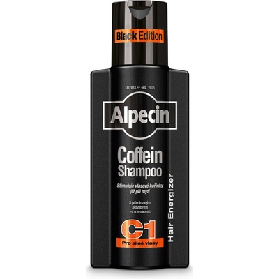 Alpecin Kofeínový šampón C1 Black 250 ml