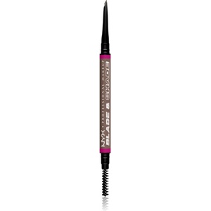 NYX Professional Makeup Blade & Shade молив за вежди с четка цвят 03 Cool Ash Brown гр