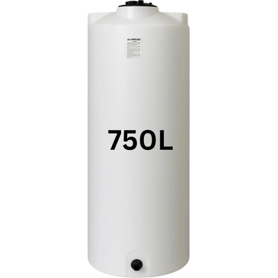 MAVIL Резервоар за питейна вода mavil, цилиндричен вертикален 750 л (бял) (3-750)