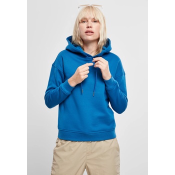 Urban Classics Дамски суичър в кралско син цвят Urban Classics Ladies Hoody sporty blue UB-TB1524-02845 - Син, размер 5XL