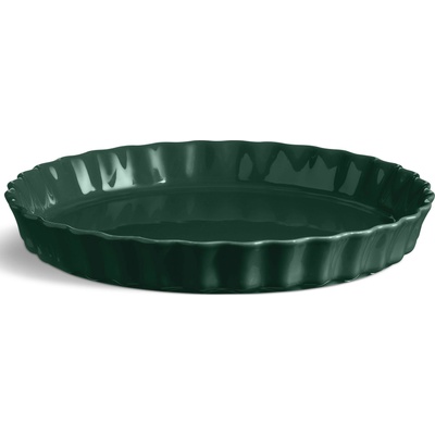 Emile Henry Форма за тарт, 28 см, зелена, керамична (EH076031)