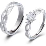 Silenti Jewelry Сребърни халки "Безкрай