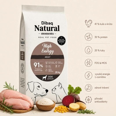 Dibaq Sense Natural breeder dog High Energy 20 kg
