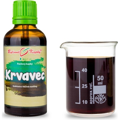 Bylinné kapky Krvavec bylinné kvapky tinktúra 50 ml