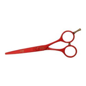 Fox Color Classic Red Profesionální nůžky na vlasy 5,5´
