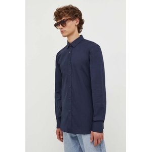 HUGO BOSS риза мъжка от памук с еластан Elisha02 (50479396) - answear - 97,77 лв