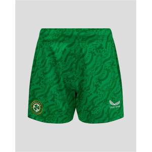 Castore Дамски къси панталони Castore Ireland Third Shorts 2025 Womens - Green