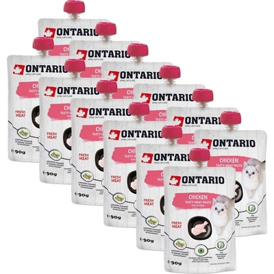 Ontario Paste Kitten Chicken Fresh Meat 12 x 90 g