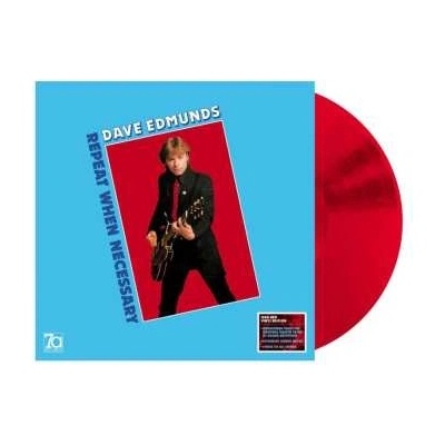 Dave Edmunds - Repeat When Necessary - red Coloured LP