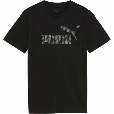 Puma Essentials Camo Tee B čierna