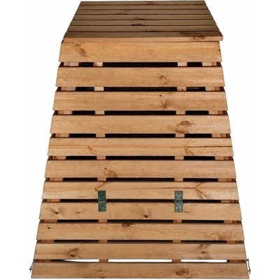 Tonap drevený pyramídový kompostér 800 l TP106583
