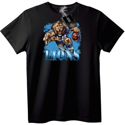 NOONEBRAND Тениска на Lions футбол - 5XL, Black