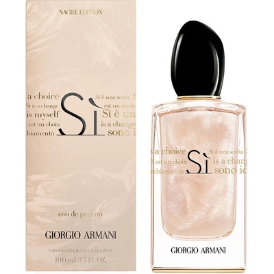 Giorgio Armani SI Nacre Edition parfémovaná voda dámská 100 ml tester