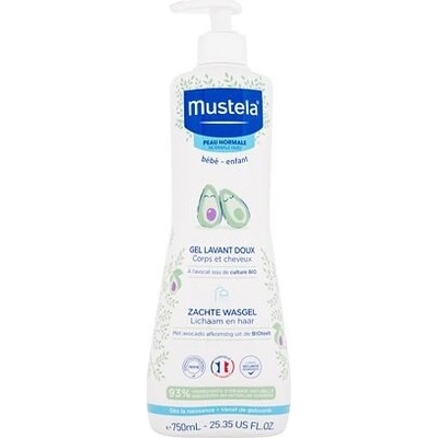 Mustela Bébé Cleansing Gel sprchovací gél 750 ml