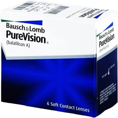 PureVision Едномесечни контактни лещи PureVision (6 лещи) (PureVision (6 лещи))