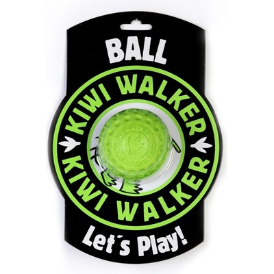 Kiwi Walker Plávajúca loptička z TPR peny zelená 9 cm