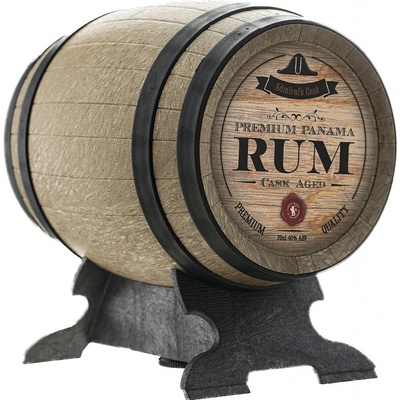 OSA Admirals Cask Premium Panama 40% 0,05 l (dárkové balení soudek)