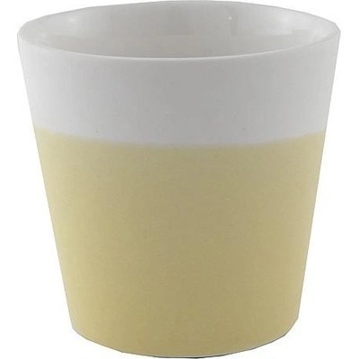 Svícen Yankee Candle, Keramický, pastelová žlutá, na votivní svíčku