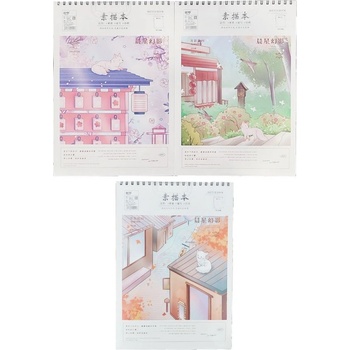 Скицник спирала 265/380 рисувателна хартия 110гр. /40 листа