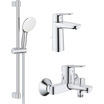 GROHE BauEdge old комплект 3 в 1: смесители + душ комплект (23758000/23334000/27924003)