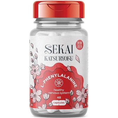 Sekai Katsuryoku L-Phenylalanine, 48 капсули, Sekai Katsuryoku (7369-00)