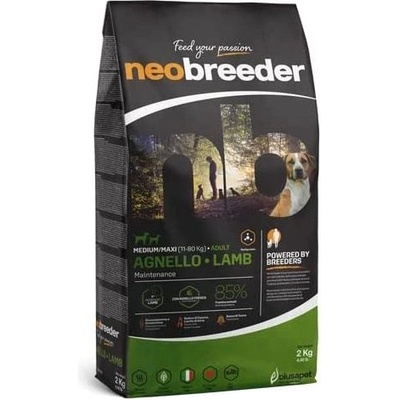 Alleva NEO BREEDER кучешка храна за възрастни средни и големи породи агнешко 2 кг