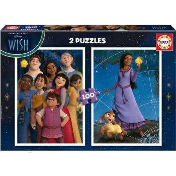Image 1 of Educa - Puzzle 2x100 Wish - 100 piese