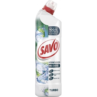 Savo Turbo na vodní kámen WC gel 700 ml – Zbozi.Blesk.cz