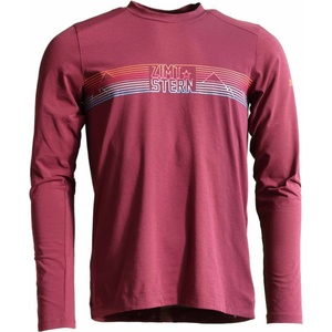 Zimtstern Мъжка фланелка с дълъг ръкав за колоездене Zimtstern Trailflowz Shirt L/S Longsleeve - Windsor Wine - размер XL (216-2543-0314)
