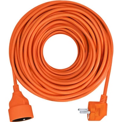 Solight prodlužovací přívod - spojka, 1 zásuvka, 10m, 3 x 1mm2, oranžová