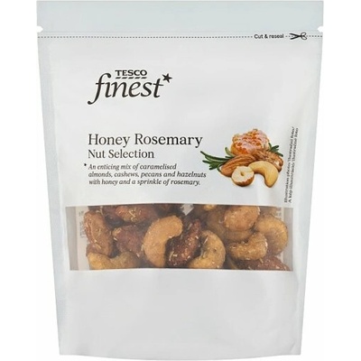 Tesco Finest Zmes lúpaných suchých škrupinových plodov s medom 150 g