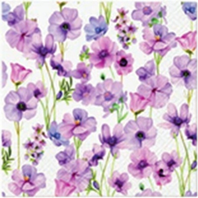POL-MAK Papírové ubrousky Wild Violet 33x3x20 – Zbozi.Blesk.cz