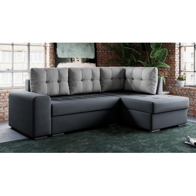 Холна гарнитура Сардиния антрацит и сив