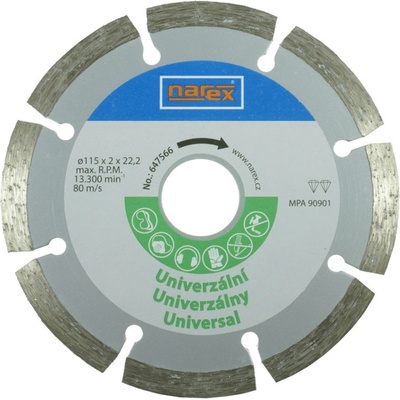Narex Diamantový řezný kotouč 115 mm 647566