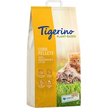 Tigerino Plant-Based kukuřičné stelivo pro citlivé kočky bez vůně 2 x 14 l