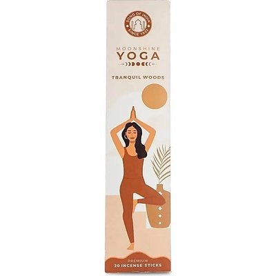 Moonshine Yoga Vonné tyčinky Tranquil Woods 20 ks