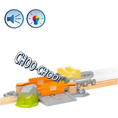 Brio 33973 Smart Tech sound Vlaková stanice s tunelem