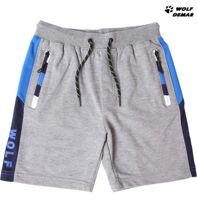 Wolf chlapecké kraťasy T2131 šedé