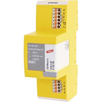 DEHN 928430 DVR 2 BY S 150 FM kombinovaný chránič proti prepätiu 22.5 kA 1 ks