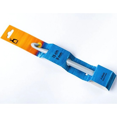 PONY Háček na háčkování PONY, plastový 45668, velikost 9mm, délka 15cm