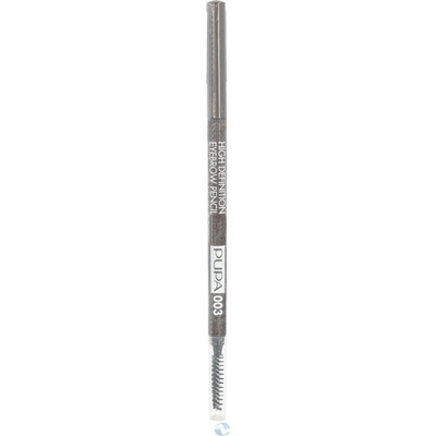 Pupa Milano High Definition ceruzka na obočie 003 Dark Brown 0,09 g