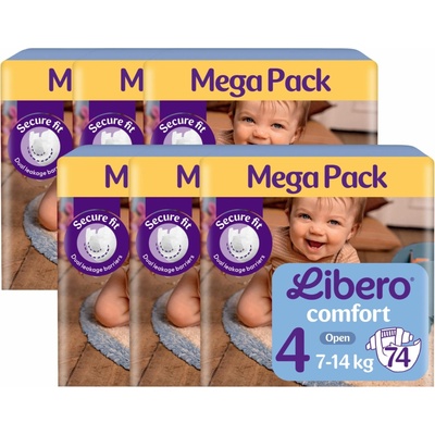 Libero Comfort 7-14kg Maxi 4 444ks