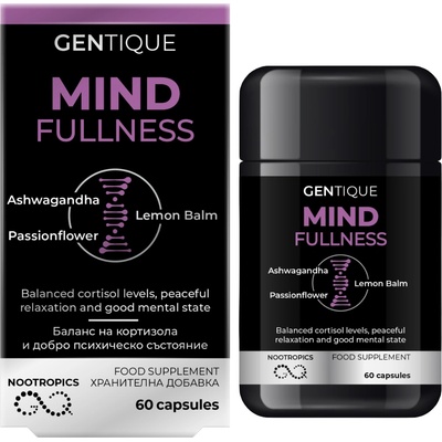 Gentique Longevity Mind Fullness, 60 капсули, Gentique Longevity (190211)